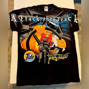 Vintage Ricky Rudd NASCAR Attack the Track T-Shirt